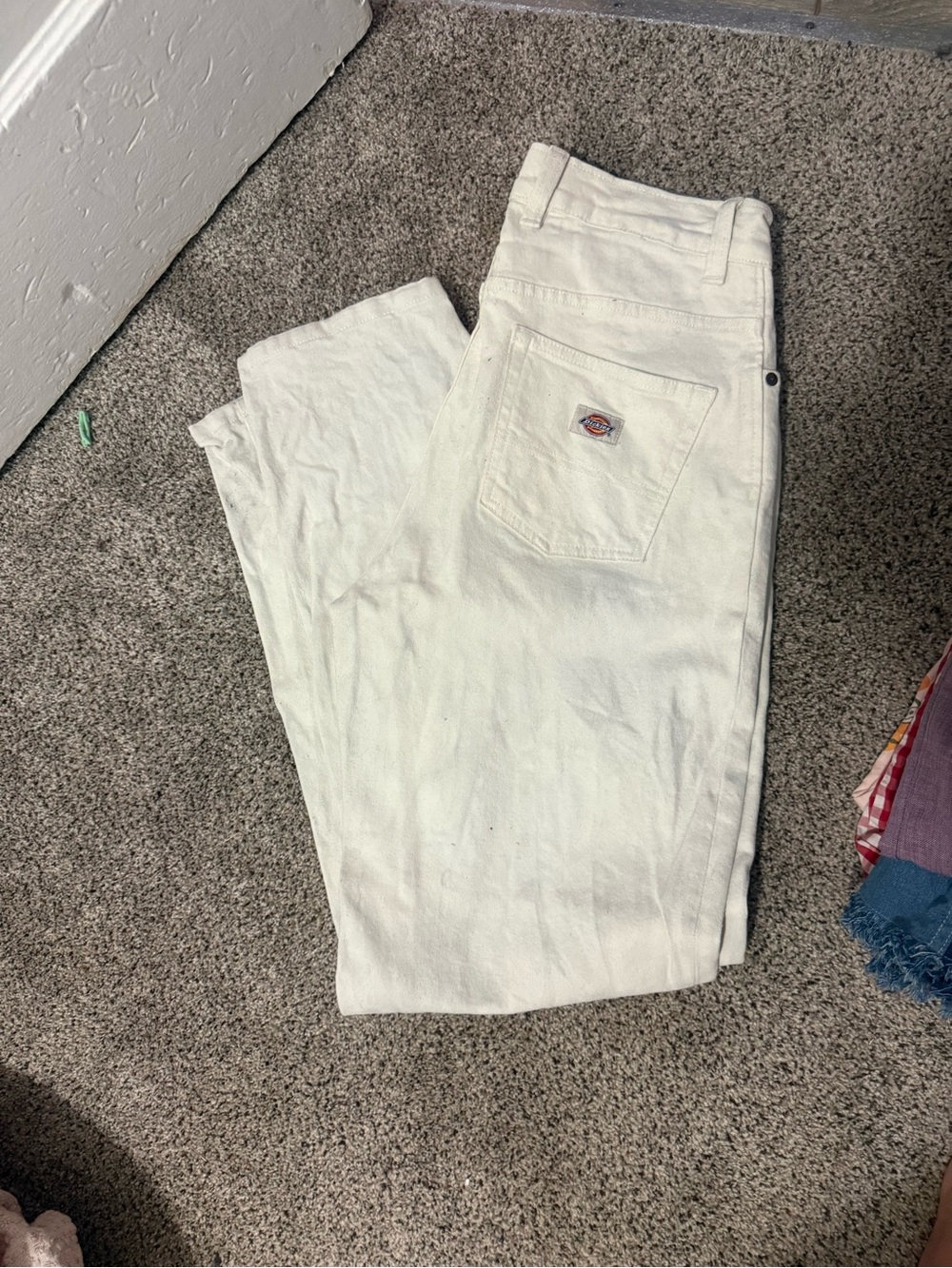 Dickies women’s White Work Jeans